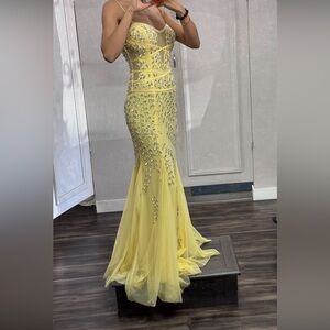 Butter Yellow Gown